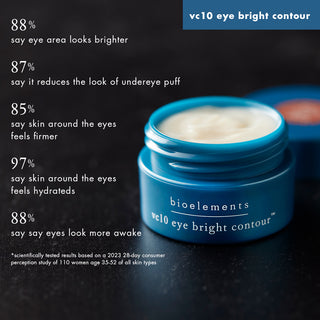 vc10 daily glow + vc10 eye bright contour bundle