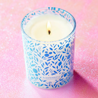 citrus aromatherapy candle