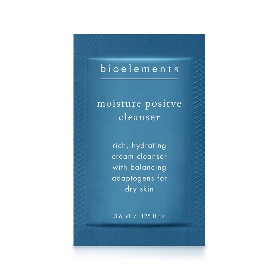does blotting paper help oily skin Moisture Positive Cleanser Sample