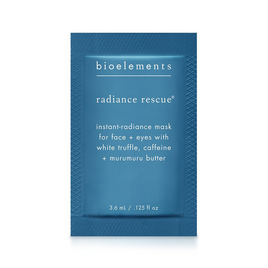 does blotting paper help oily skin Radiance Rescue Sample