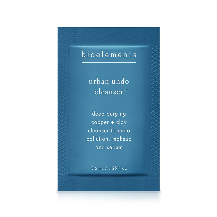 does blotting paper help oily skin Urban Undo Cleanser Sample